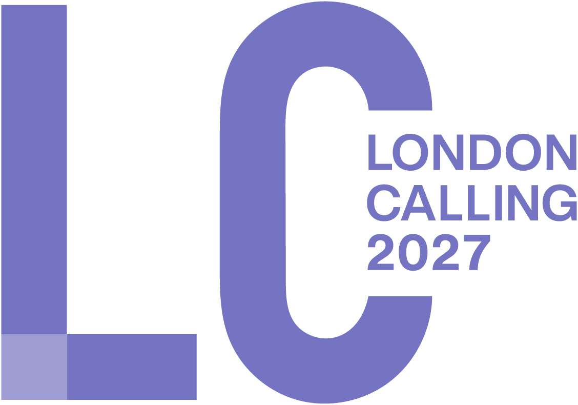 Purple London Calling 2027 logo